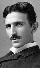 Young Tesla in Wikipedia